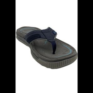 Earth Origins Men's Thong Sandals Santino Navy - Medium